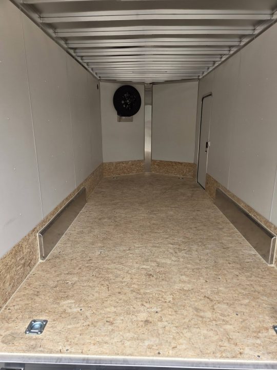 New 2027 Nitro 7.5x16 black out aluminum cargo trailer with torsion axles Cargo / Enclosed Trailer