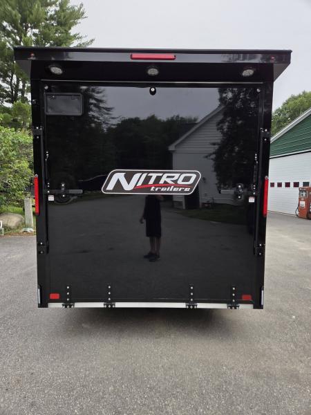 New 2027 Nitro 7.5x16 black out aluminum cargo trailer with torsion axles Cargo / Enclosed Trailer