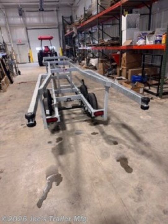 New 2026 Genesis Trailers PC22 4900 GVWR Pontoon Boat Trailer