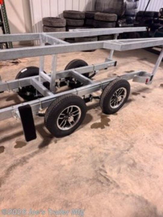 New 2026 Genesis Trailers PC22 4900 GVWR Pontoon Boat Trailer