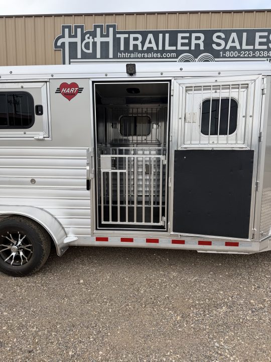 New 2026 Hart Trailer LOW PRO EXPO 6 PEN Stock / Stock Combo Trailer
