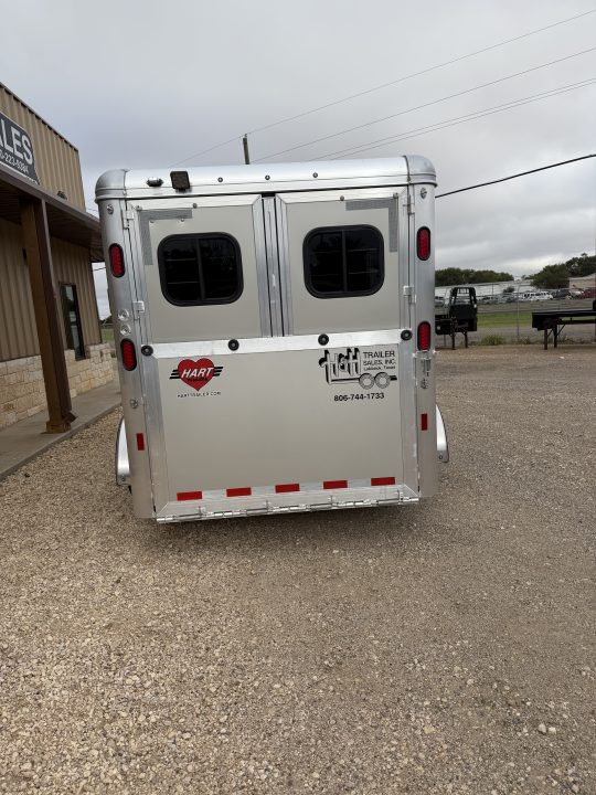 New 2026 Hart Trailer LOW PRO EXPO 6 PEN Stock / Stock Combo Trailer