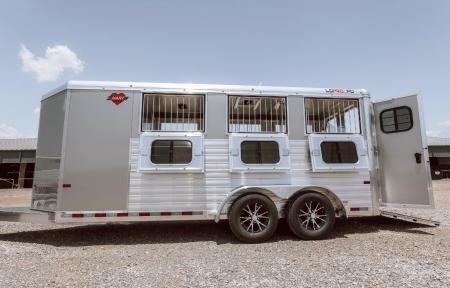 New 2026 Hart Trailer LOW PRO EXPO 6 PEN Stock / Stock Combo Trailer