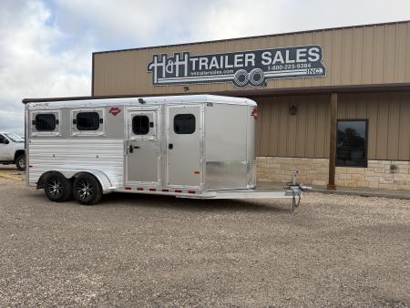 New 2026 Hart Trailer LOW PRO EXPO 6 PEN Stock / Stock Combo Trailer