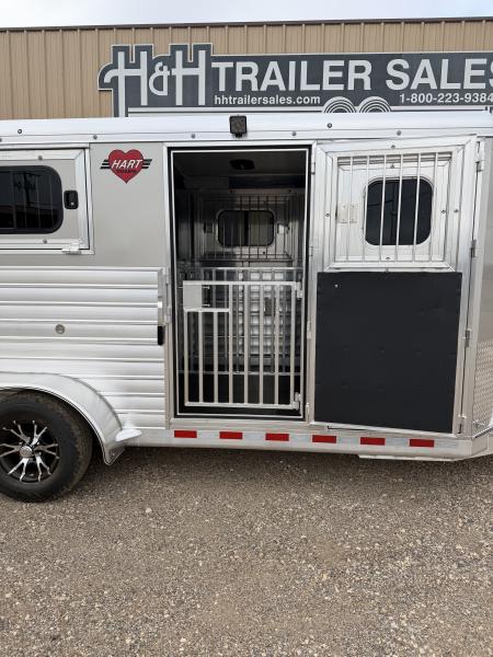 New 2026 Hart Trailer LOW PRO EXPO 6 PEN Stock / Stock Combo Trailer