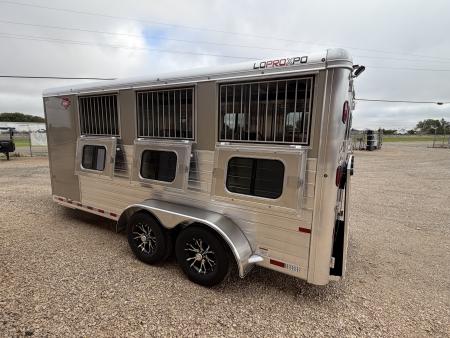 New 2026 Hart Trailer LOW PRO EXPO 6 PEN Stock / Stock Combo Trailer