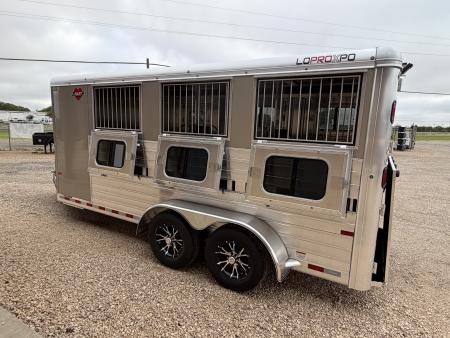 New 2026 Hart Trailer LOW PRO EXPO 6 PEN Stock / Stock Combo Trailer