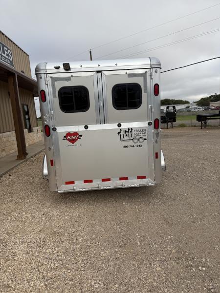 New 2026 Hart Trailer LOW PRO EXPO 6 PEN Stock / Stock Combo Trailer