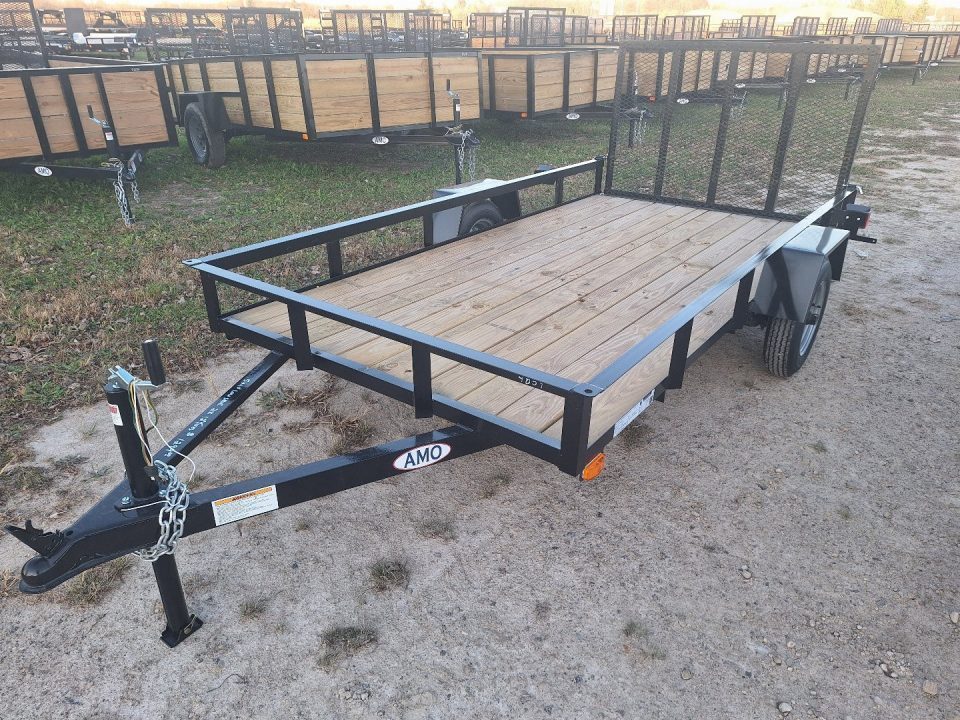 New 2026 AMO AMO 5x10 Light Duty Lowside Landscape Trailer Landscape Trailer