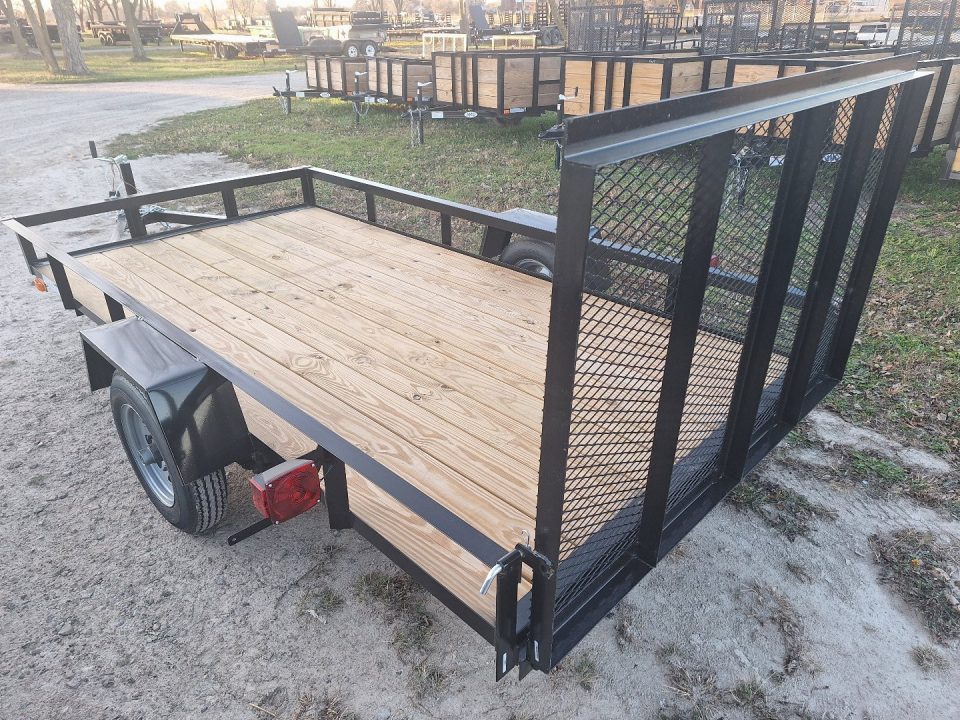 New 2026 AMO AMO 5x10 Light Duty Lowside Landscape Trailer Landscape Trailer