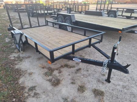 New 2026 AMO AMO 5x10 Light Duty Lowside Landscape Trailer Landscape Trailer