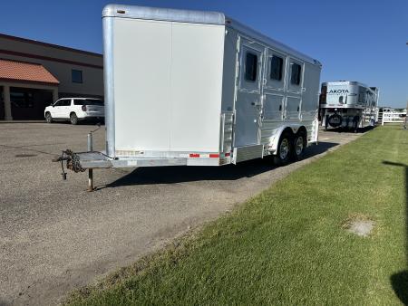 Used 2008 4-Star Trailers 3H BP Horse Trailer