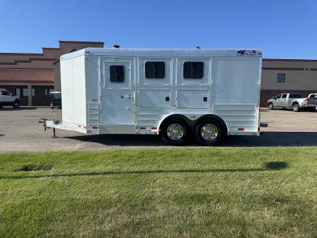 Used 2008 4-Star Trailers 3H BP Horse Trailer