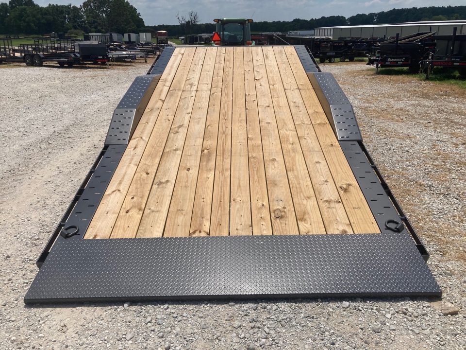 New 2026 Diamond C Trailers 102X24 TANDEM 18K W/ 6' STATIONARY DECK, 18' GRAVITY/POWER TILT DECK, DRIVE OVER FENDERS & HYDROJACK Tilt Trailer