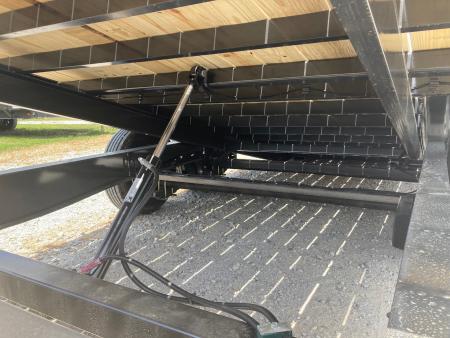 New 2026 Diamond C Trailers 102X24 TANDEM 18K W/ 6' STATIONARY DECK, 18' GRAVITY/POWER TILT DECK, DRIVE OVER FENDERS & HYDROJACK Tilt Trailer