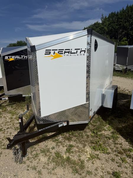 New 2026 Stealth Trailers 5X8 W/Ramp DOOR Cargo / Enclosed Trailer