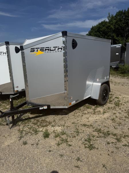New 2026 Stealth Trailers 5X8 W/Ramp Cargo / Enclosed Trailer