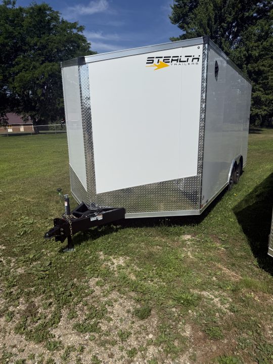 New 2026 Stealth Trailers 8.5X18 7' INTERIOR POLY COR Cargo / Enclosed Trailer