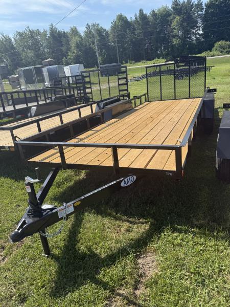 New 2026 AMO 82X20 2-BRAKE Landscape Trailer