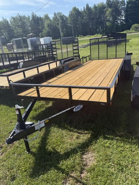 New 2026 AMO 82X20 2-BRAKE Landscape Trailer