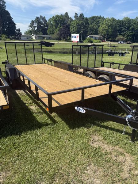 New 2026 AMO 82X20 2-BRAKE Landscape Trailer
