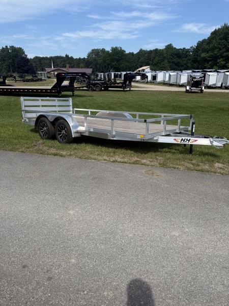 New 2026 H&H Trailers 16' ALUMINUM Landscape Trailer
