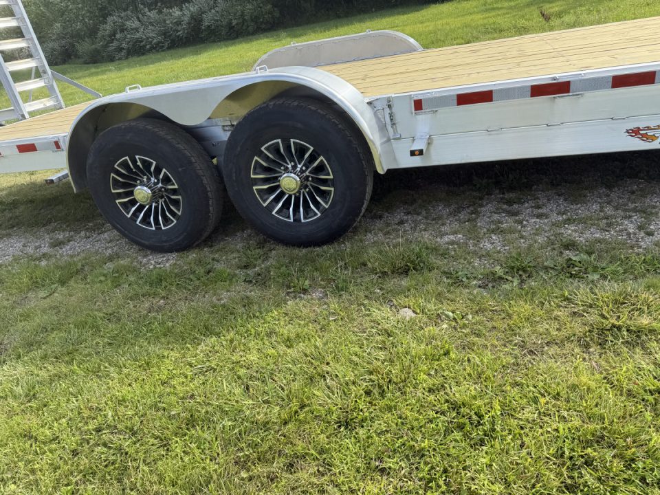 New 2026 H&H Trailers 24' ALL ALUMINUM 14K Equipment Trailer
