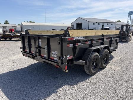 New 2026 Liberty LD14K83X14B8TSFT (83" X 14') 15.4K Telescopic Dump Trailer