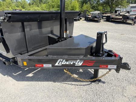 New 2026 Liberty LD14K83X14B8TSFT (83" X 14') 15.4K Telescopic Dump Trailer
