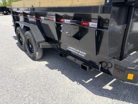 New 2026 Liberty LD14K83X14B8TSFT (83" X 14') 15.4K Telescopic Dump Trailer