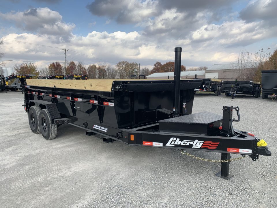 New 2026 Liberty LD14K83X16B8TS (83" X 16') 15.4K Telescopic Dump Trailer