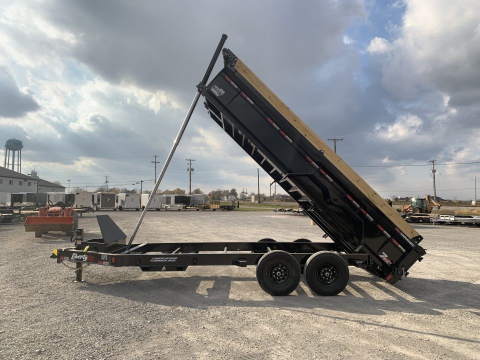 New 2026 Liberty LD14K83X16B8TS (83" X 16') 15.4K Telescopic Dump Trailer