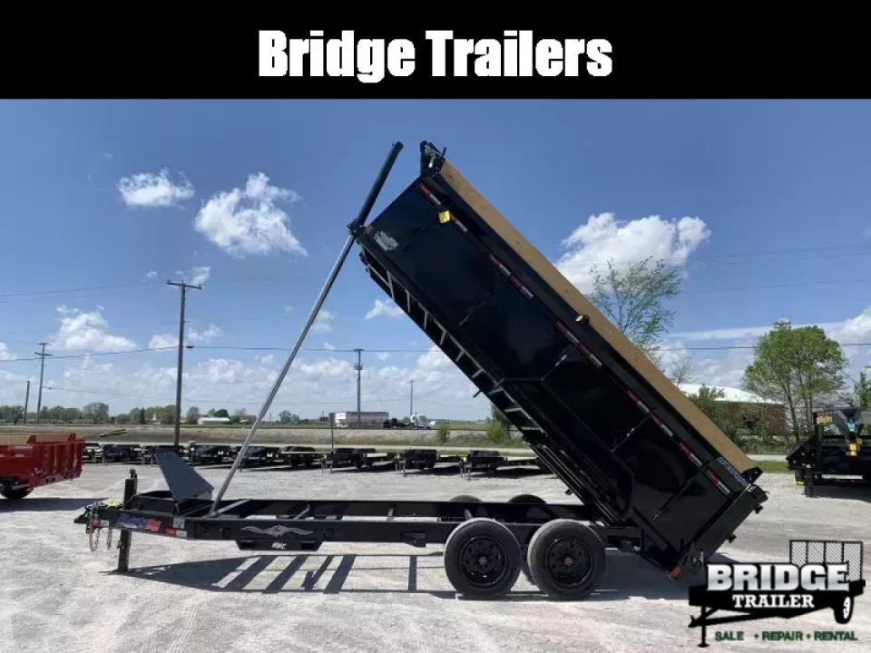 New 2026 Liberty LD16K83X16B8TSHST (83" x 16') 17.5K Telescopic High Side Dump Trailer
