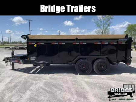 New 2026 Liberty LD16K83X16B8TSHST (83" x 16') 17.5K Telescopic High Side Dump Trailer