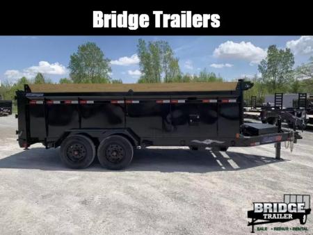 New 2026 Liberty LD16K83X16B8TSHST (83" x 16') 17.5K Telescopic High Side Dump Trailer