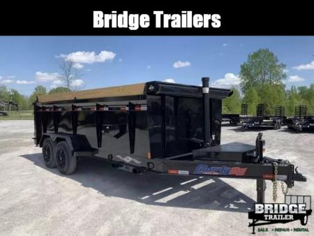 New 2026 Liberty LD16K83X16B8TSHST (83" x 16') 17.5K Telescopic High Side Dump Trailer