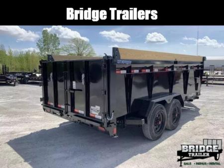 New 2026 Liberty LD16K83X16B8TSHST (83" x 16') 17.5K Telescopic High Side Dump Trailer