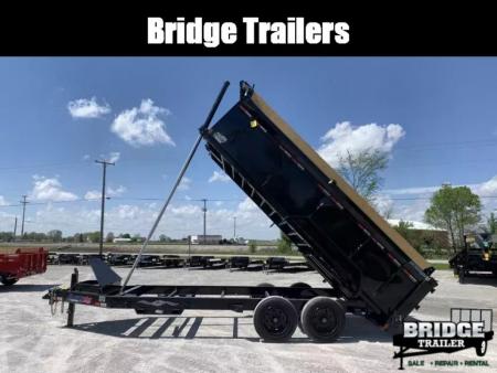 New 2026 Liberty LD16K83X16B8TSHST (83" x 16') 17.5K Telescopic High Side Dump Trailer