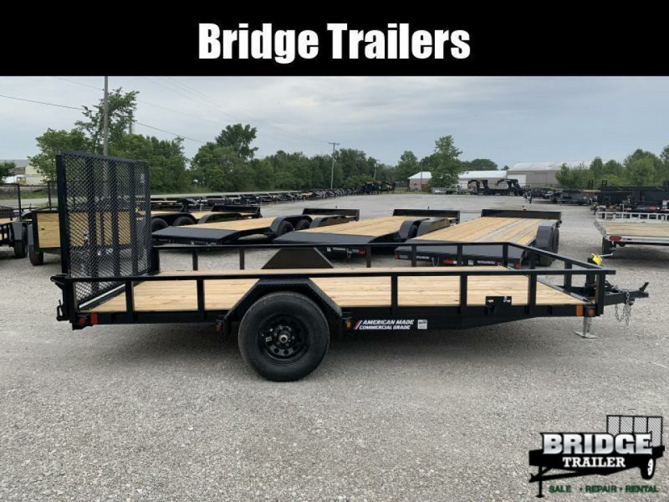 New 2027 Liberty LU5K83X14C4TT (83" X 14') 5K Utility Trailer