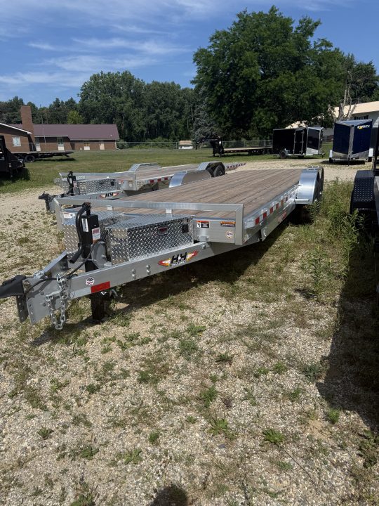 New 2026 H&H Trailers 24' ALUMINUM Tilt Trailer