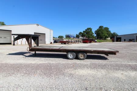 Used 1995 Other HOG WILD 25' GOOSNECK Flatbed Trailer