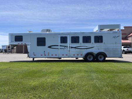 Used 2009 Cherokee 4H LQ Horse Trailer