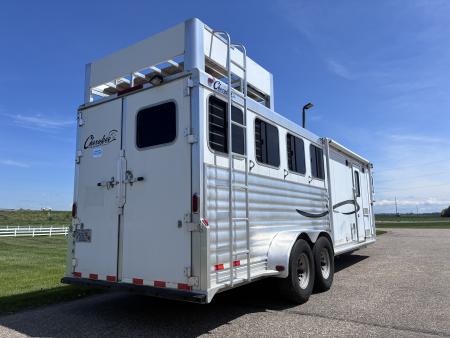 Used 2009 Cherokee 4H LQ Horse Trailer