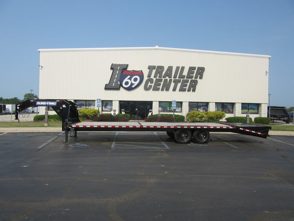 New 2026 Sure-Trac 8.5 x 30 (25+5) ST102255LPDO2A-GN-150 Deckover Trailer 15K