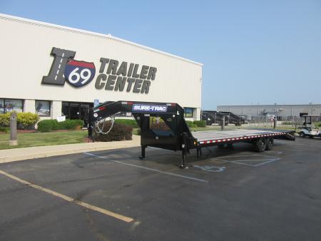 New 2026 Sure-Trac 8.5 x 30 (25+5) ST102255LPDO2A-GN-150 Deckover Trailer 15K