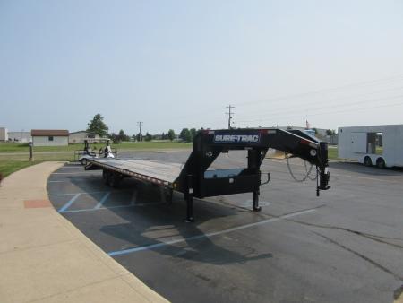 New 2026 Sure-Trac 8.5 x 30 (25+5) ST102255LPDO2A-GN-150 Deckover Trailer 15K