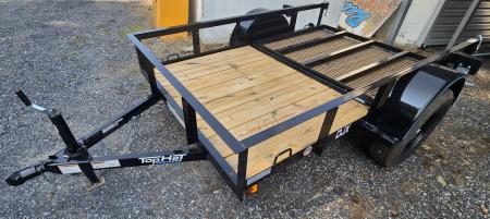 New 2026 Top Hat Trailers 5X8 Utility Trailer