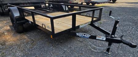 New 2026 Top Hat Trailers 5X10 Utility Trailer