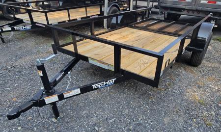 New 2026 Top Hat Trailers 5X10 Utility Trailer