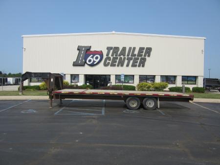 Used 2008 JJN Enterprise 8.5 x 20 UNKOWN Deckover Trailer 14K / Spare Tire